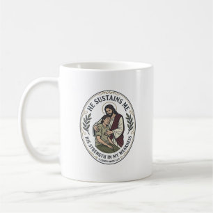 Mug T-Shirt Encouragement de Jésus pour Maladie Chroni
