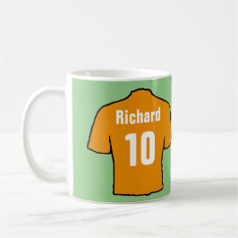 Mug T-shirt fan de football.