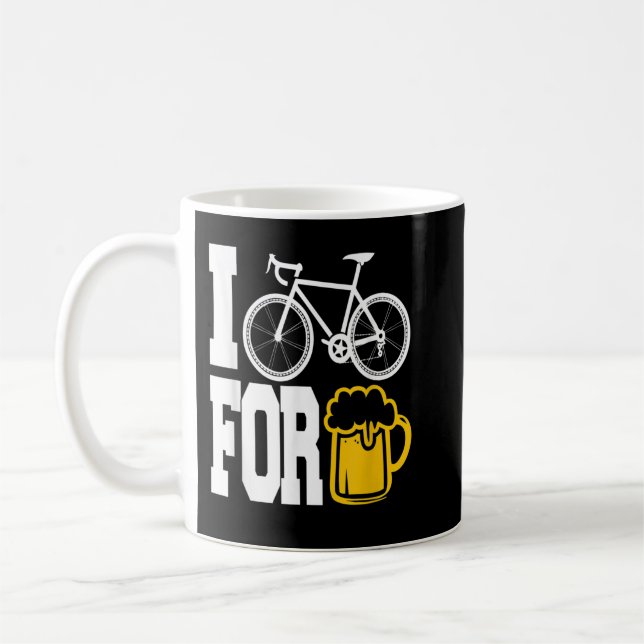 Mug T-shirt Funny Cycling ! (Gauche)