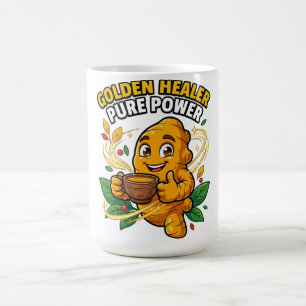 Mug T-Shirt Graphique Golden Healer Pure Power Racine
