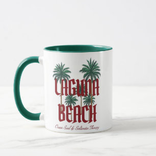 Mug T-Shirt Graphique Laguna Beach California Surf Pal