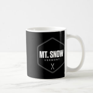 Mug T Shirt Graphique Mont Snow Vermont