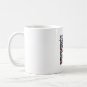 Mug T-shirt graphique vectoriel amateur de donut patri
