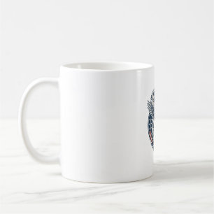 Mug T-shirt graphique vectoriel du Book Club patriotiq