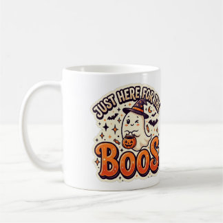 Mug T-Shirt Halloween Juste Ici pour les Remontrances