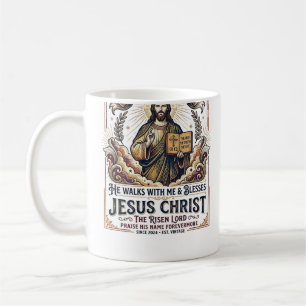 Mug T-Shirt Jésus Surfant Foi Inspirante