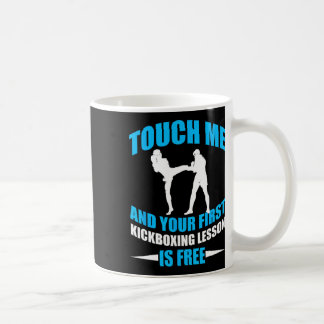 Mug T Shirt Kickboxing Premier Cours Cadeau Mma Pour H