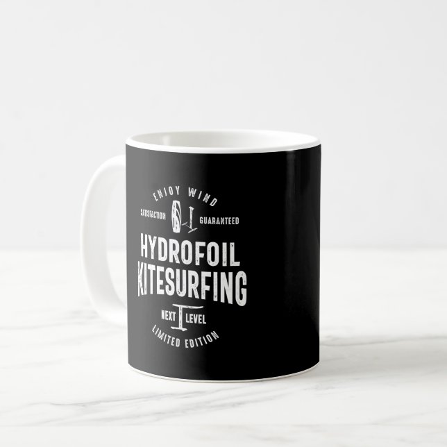 Mug T-shirt Kitesurf Kite Surfing Cadeaux (Devant gauche)
