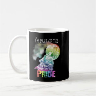 Mug T-Shirt LGBT Gay Lesbienne Loup Fierté