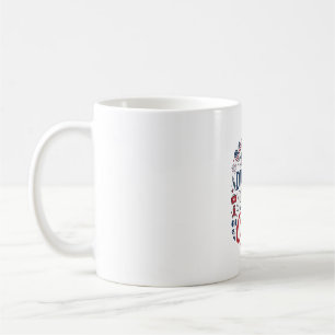 Mug T-shirt patriotique infirmière de l'équipage de di