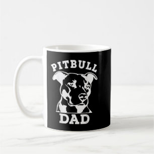 Mug T-shirt Pit Bull Dad (tee - shirt pitbull, pitbull
