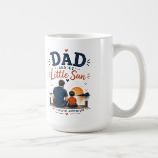 Mug T-shirt pour Papa et sa Petite Fille pour l'Aventu