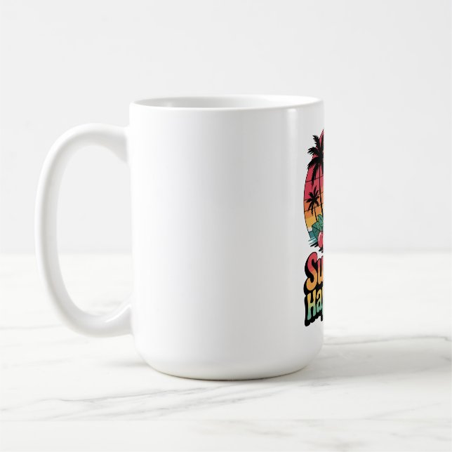Mug T-shirt pour une bonne heure d'été (Gauche)