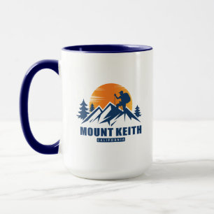 Mug T-shirt randonnée du Mont Retro Keith