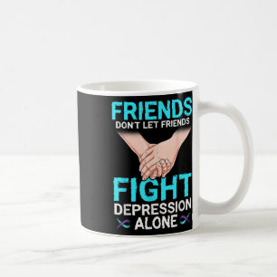 Mug T-shirt sur la dépression hommes femmes Prévention
