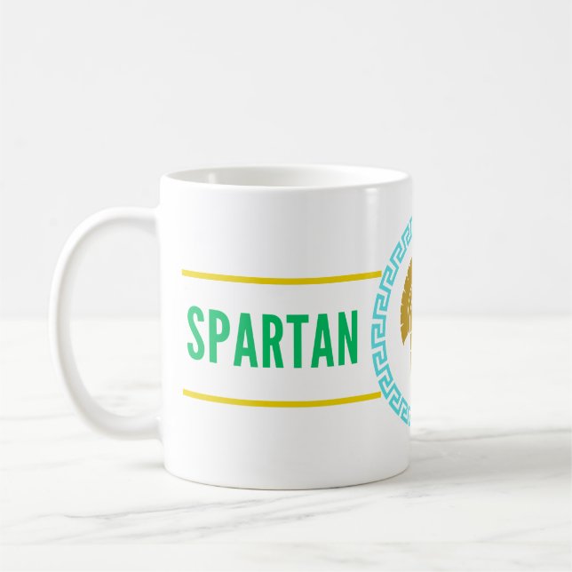 Mug T-shirt très spartiate (Gauche)