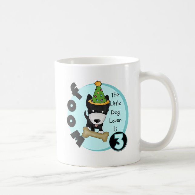 Mug T-shirts et cadeaux Amoureux de les chiens 3e anni (Droite)