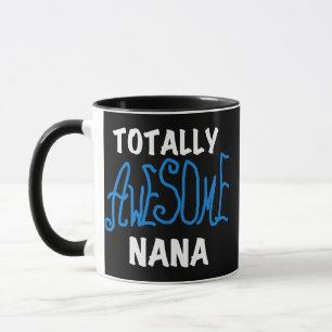 Mug T-shirts et cadeaux bleus totalement