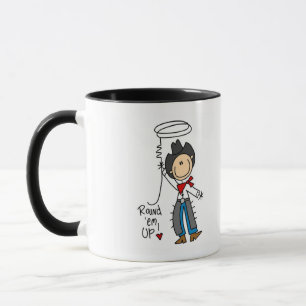 Mug T-shirts et Cadeaux Cowboy Round Em Up