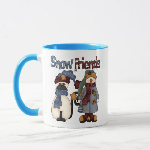 Mug T-shirts et cadeaux d'amis de neige