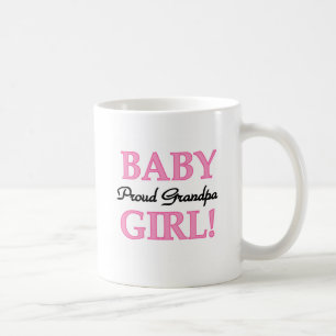 Mug T-shirts et cadeaux de la Fille de Bébé Papy Fiers