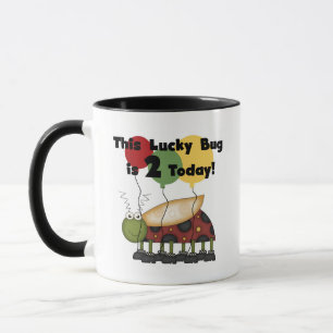 Mug T-shirts et cadeaux Lucky Bug 2e anniversaire