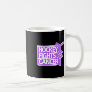 Mug T-shirts Hockey Fights Cancer Adulte Uni Clic Fit 