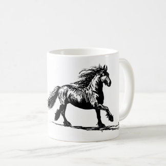 Mug Table dessinée de Fries cheval