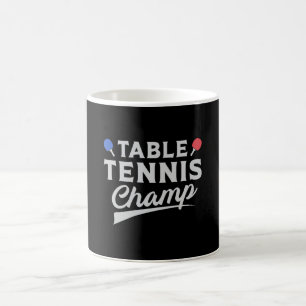 Mug Table Tennis Ping Pong Player Paddle Drôle Cadeau