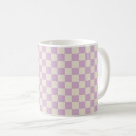 Mug Tableau de contrôle blanc Lavender et Off