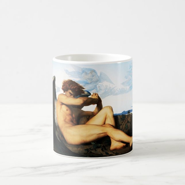 Mug Tableau Fallen Angel par Alexandre Cabanel (Centre)