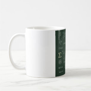 Mug Tableau Noir de Physique &amp; Math   Équation
