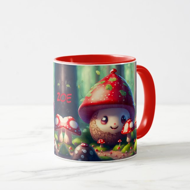 Mug Tabourets en bois - bonne chance coutume (Devant droit)