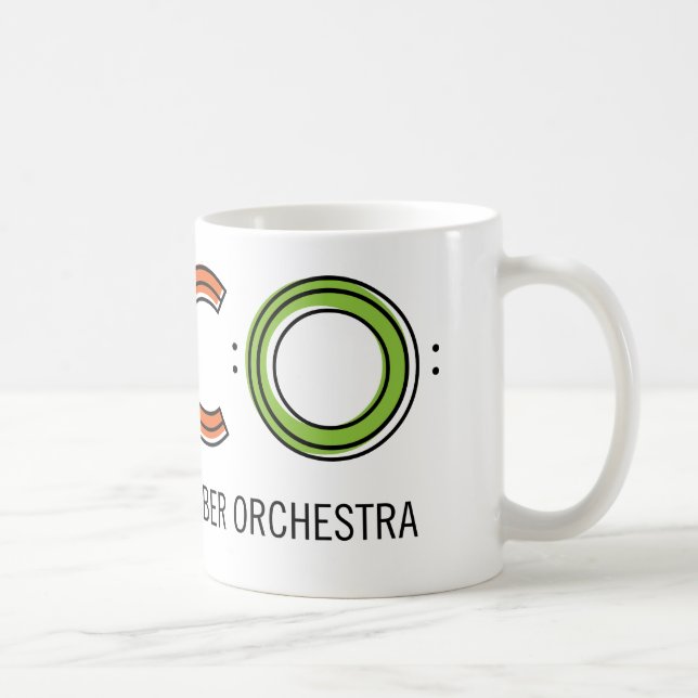 Mug TACO 11 oz - Blanc (Droite)