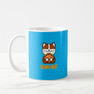Mug Taco Cat adore les tacos