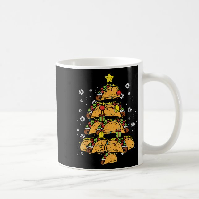 Mug Taco Christmas Tree Xmas Mexican Food  (Droite)