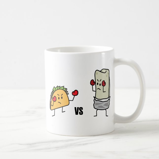 Mug Taco contre le burrito (Droite)