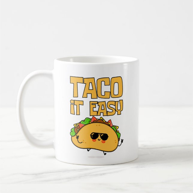 Mug Taco It Easy (Gauche)