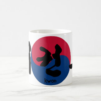 Mug Tae Kwon Do avec drapeau