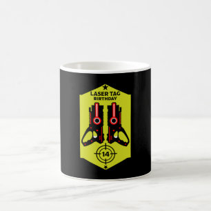 Mug Tag laser Anniversaire de enfant 14 ans T-shirt