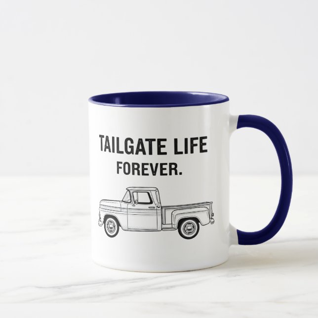 Mug Tailgate Life Forever  (Droite)