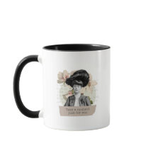 "Take a moment for you" Taza