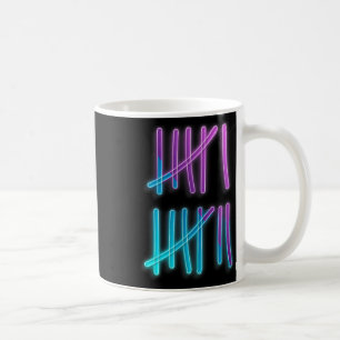 Mug Tally Marks 67 Mème Coloré Comptage 6 7 Brainrot
