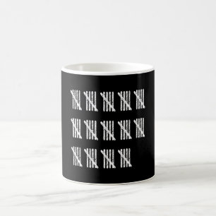 Mug TALLY SHEET 70 Birthday Gift Board Gamer Dad