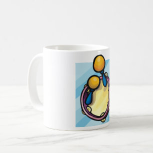Mug Tambourin et maracas