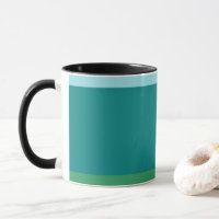 Tanager Turquoise, Teal Bleu et Kelly Green Horiz