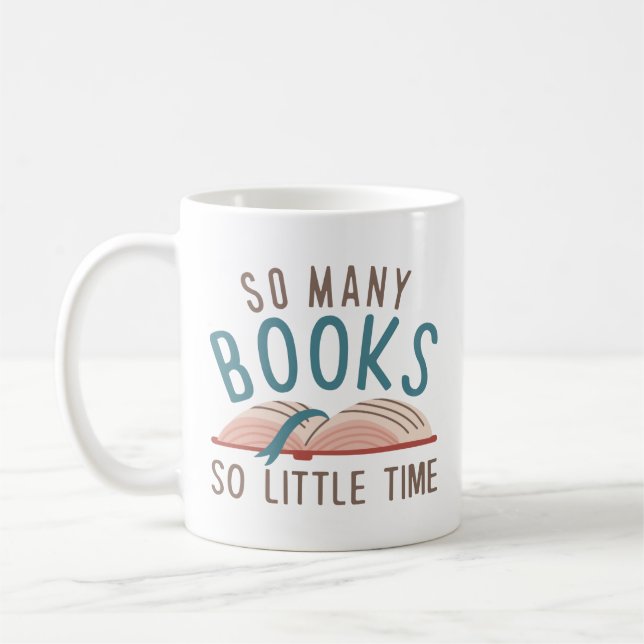 Mug Tant De Livres Si Peu De Temps (Gauche)