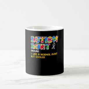 Mug Tante de sensibilisation à l'autisme Enfant autist