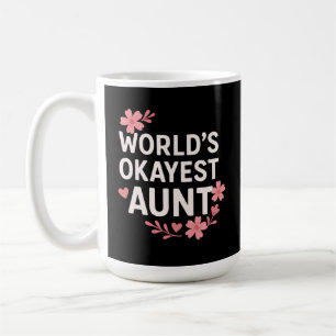 Mug Tante Moyennement Exceptionnelle Cadeau Drôle pour