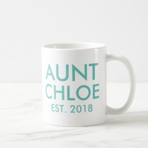 Mug tante personnalisée   Nouveau Faire-part de gr